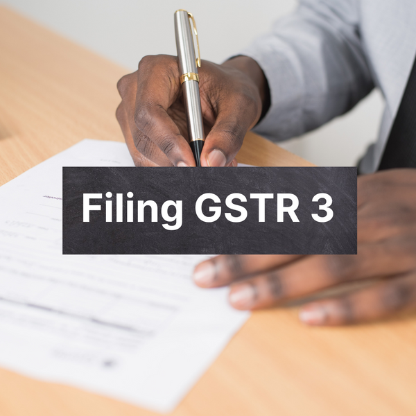 GSTR 3 Return Filing Format Eligibility Rules