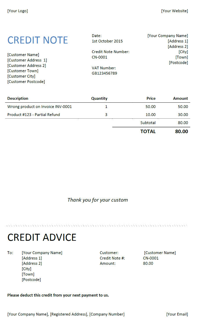 Credit Note Definition And How To Issue A 2023 