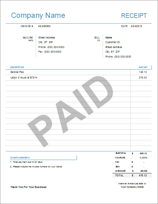 What Is An Invoice Free Invoice Templates 
