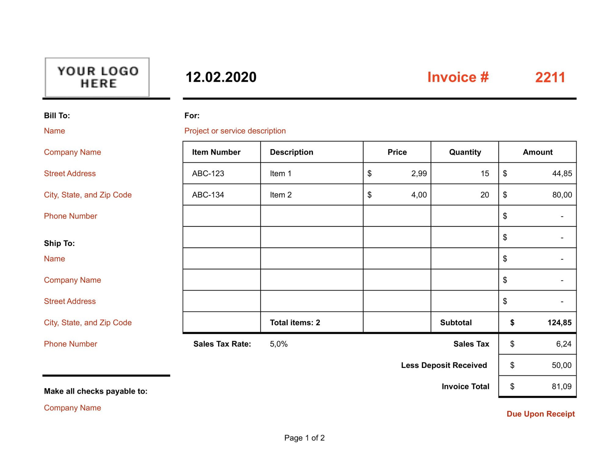 How To Find Invoice Template In Excel Printable Form Templates And 