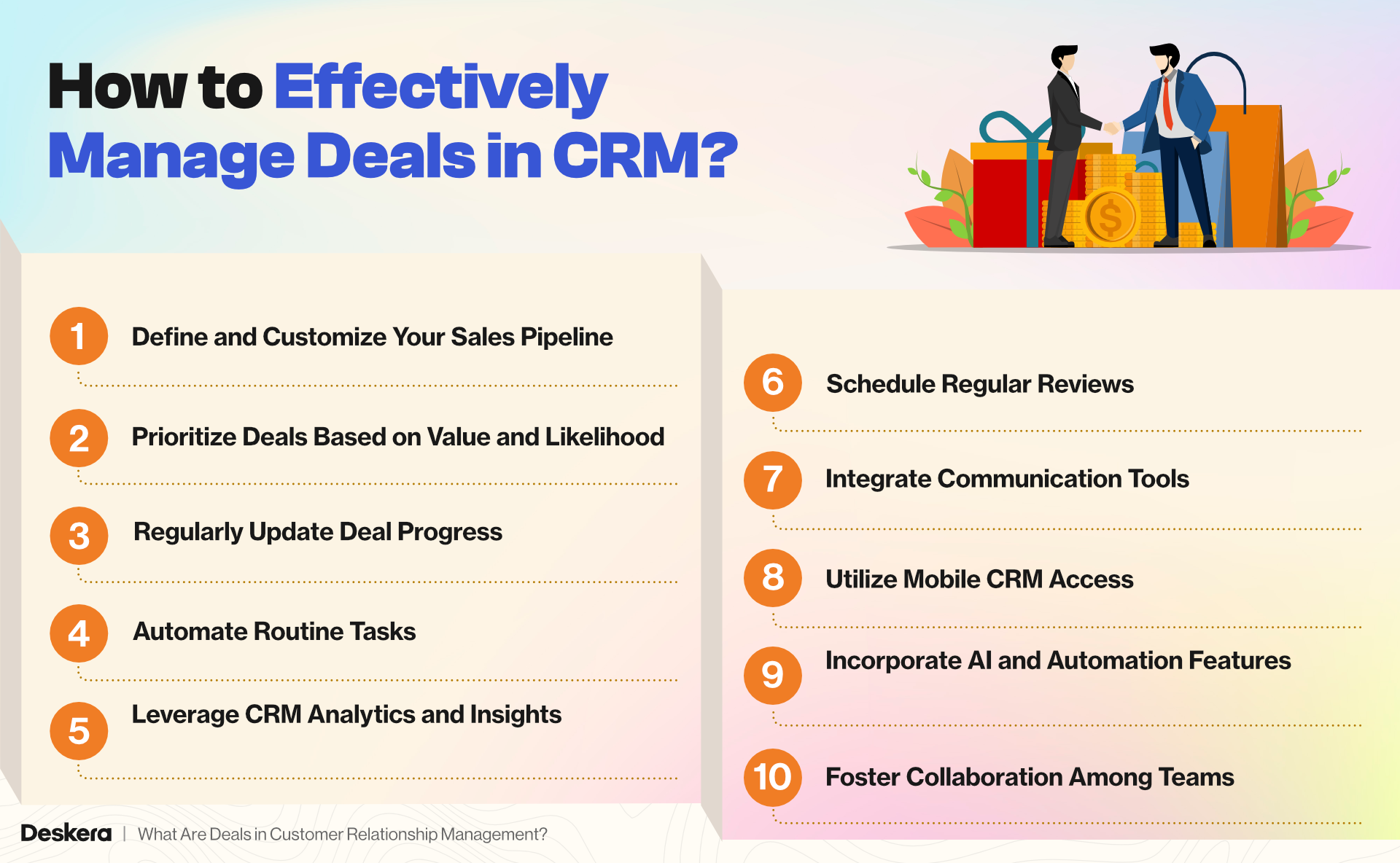 How to Effectively Manage Deals in CRM?