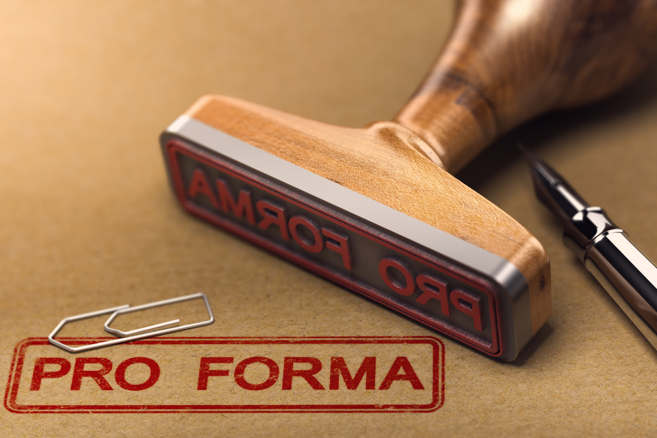 What Does Pro Forma Mean In Science