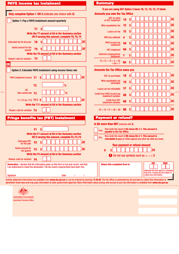 Australia GST and BAS Reporting Guide