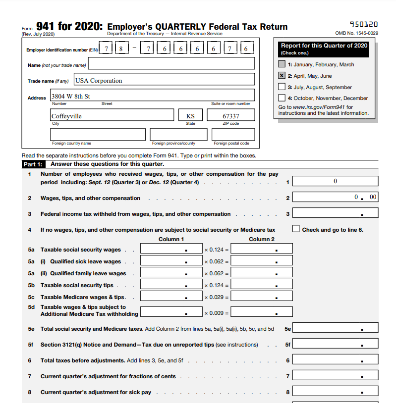 What is Federal Form 941 for employers? How to Download Form 941 Using ...